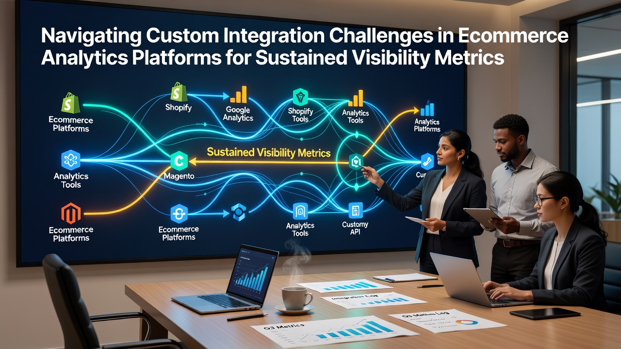 Navigating Custom Integration Challenges in Ecommerce Analytics Platforms for Sustained Visibility Metrics